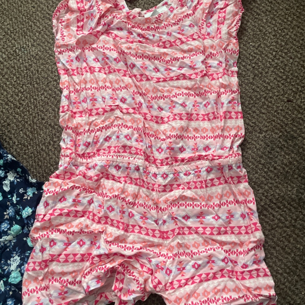 2 Colorful Rompers - Picture 2 of 3